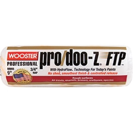 Light House Beauty RR668 9 in. Pro & Doo-Z Ftp 0.75 in. Nap Roller Cover- Rough LI3573837